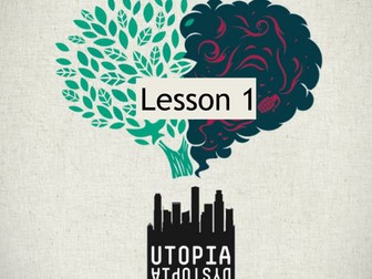 Utopian & Dystopian Fiction complete SOW: 1984, Hunger Games, Animal Farm, Lord of the Flies...