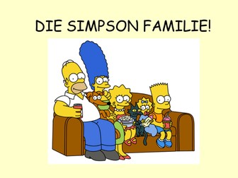 Meine Familie introducing family members