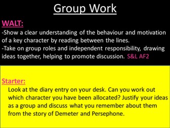 Demeter and Persephone Greek Myth