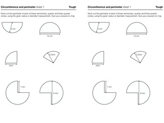 Circumference and perimeter