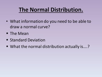 Normal Distribution
