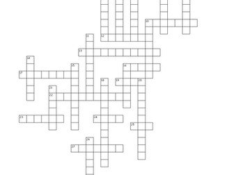 Year 7 Chemistry Crossword and Word Search