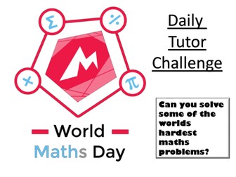 World Maths Day 2016 Resources