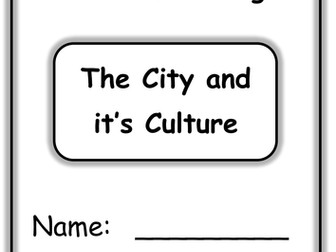Art GCSE Cities and their Culture Assessment Log AQA