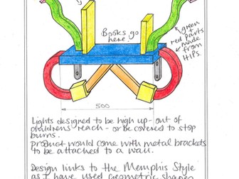 AQA 2011 Product Design Exam Paper -  MEMPHIS Design Question