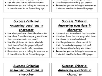 Success Criteria Grids | Teaching Resources