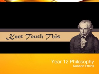 'Outstanding' Kantian Ethics Lesson