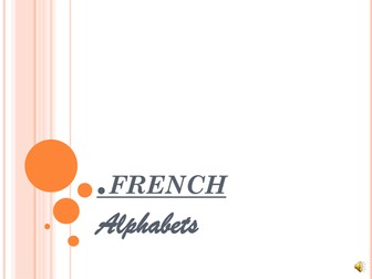 French Alphabet