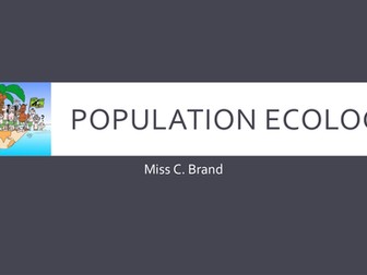 Population Ecology and Sampling Methods