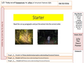 AQA Paper 1, Section A, Question 3 (New Spec)