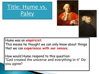 Criticisms of the Design Argument