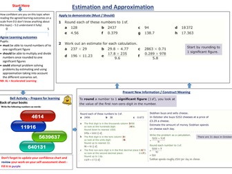 Teep Lesson - Estimation and approximation