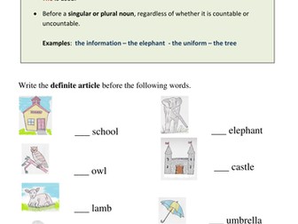 The Definite Article