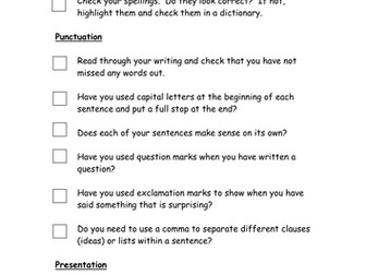 How to edit your own work