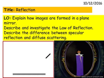 Reflection KS3 (for P3.2 Activate)