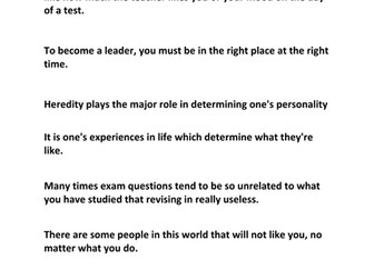 AQA A level psychology - Social influence - Independent behaviour