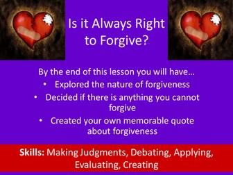 Forgiveness