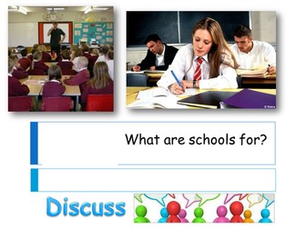 AQA GCSE Sociology and the purpose of schools