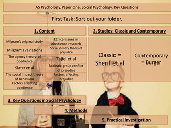 Key Question in Social Psychology