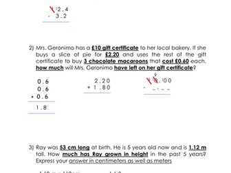 Add and subtract RAG