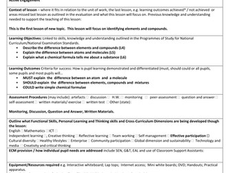 Elements and compounds
