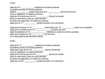 Presente de subjuntivo, Ojalá por Silvio Rodríguez