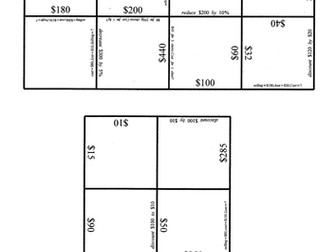 Financial Maths jigsaw