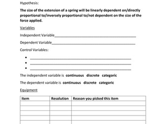 Work booklet for AQA GCSE Physics (trilogy and triple) required practicals
