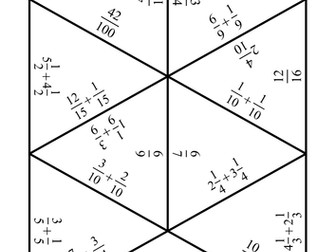 Adding fractions with the same denominator (including mixed numbers)