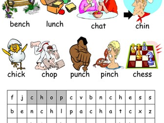 Phonics Worksheets - Word searches / Wordsearches