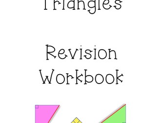 Right Angled Triangles (Trigonometry Pythagoras) Revision Book