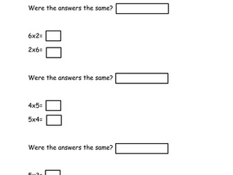 Multiplication and Division Worksheets 2s and 5s