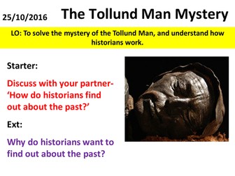 History Skills - Tollund Man Mystery (Investigation Skills)