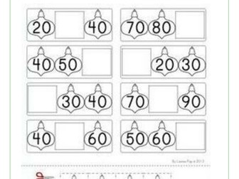 NEW! Year 1 multiples of 10 worksheet