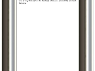 Guided Reading Character Description Resource