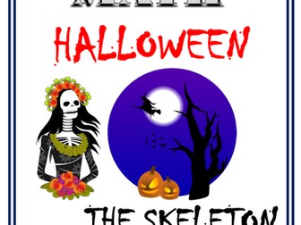 Halloween Math Activity: CSI Math - The Skeleton Bride. Happy Halloween!