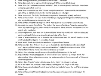 A Level Philosophy- Whole SoW Quiz Questions