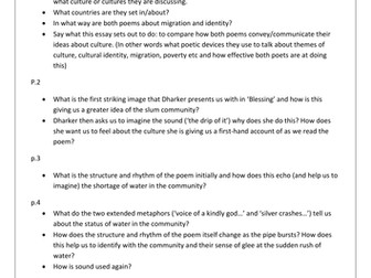 Comparison of blessing and island man essay 03 image