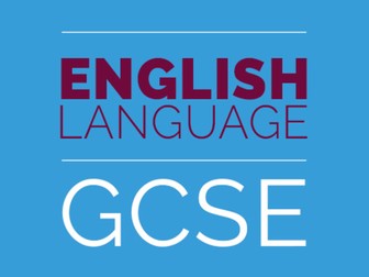AQA New Specification English Language and Literature GCSE Resources