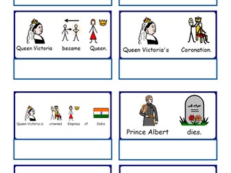 Queen Victoria PowerPoint and accompanying activity and worksheet. SEN, autism