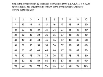 Mastery Prime Numbers