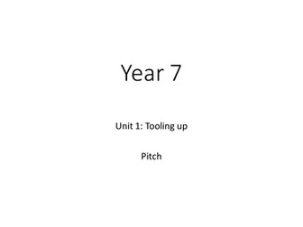 A powerpoint lesson on Pitch