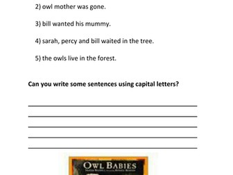 Owl Babies Lesson Plans and Resources