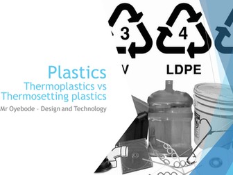 Plastics: Thermoplastics vs Thermosetting plastics