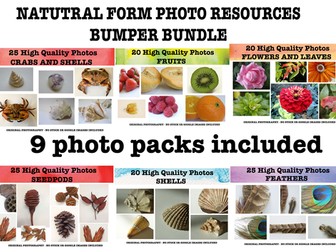 Natural forms photo bumper pack