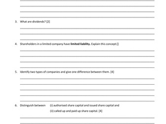 Company Accounts Theory and Practice