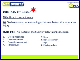 Cambridge National - Intrinsic Factors