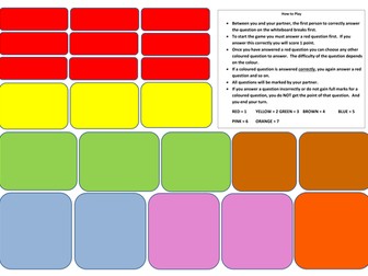 Maths Snooker Game - Percentages work