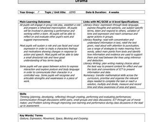4 Weeks Intro to drama