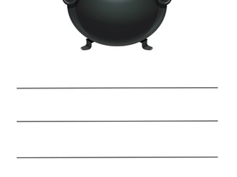 Cauldron writing template